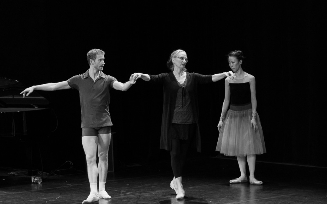 En répétition de la soirée Balanchine – Mozartiana