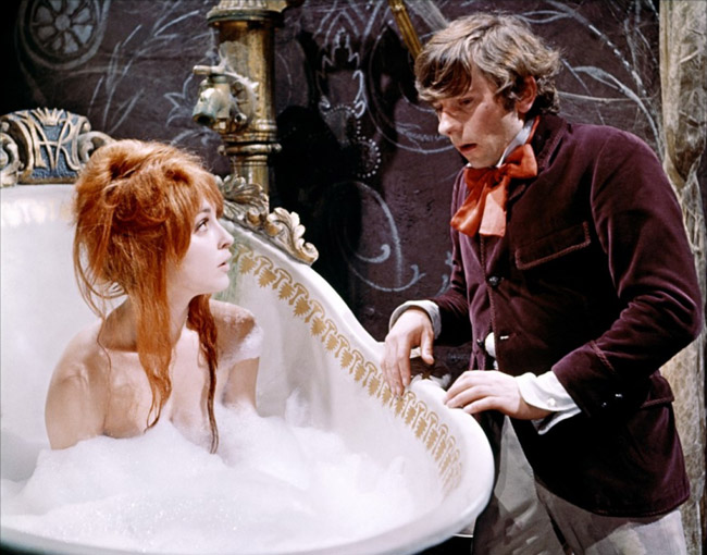 Sharon Tate et Roman Polanski dans le Bal des Vampires en 1967