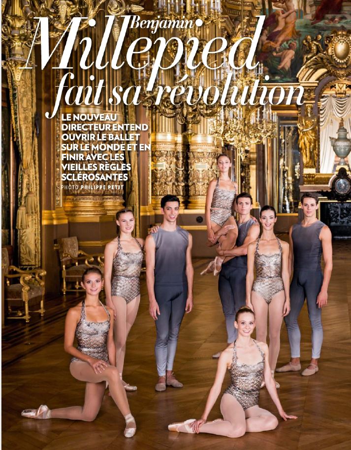 Paris Match_Millepied_Cover